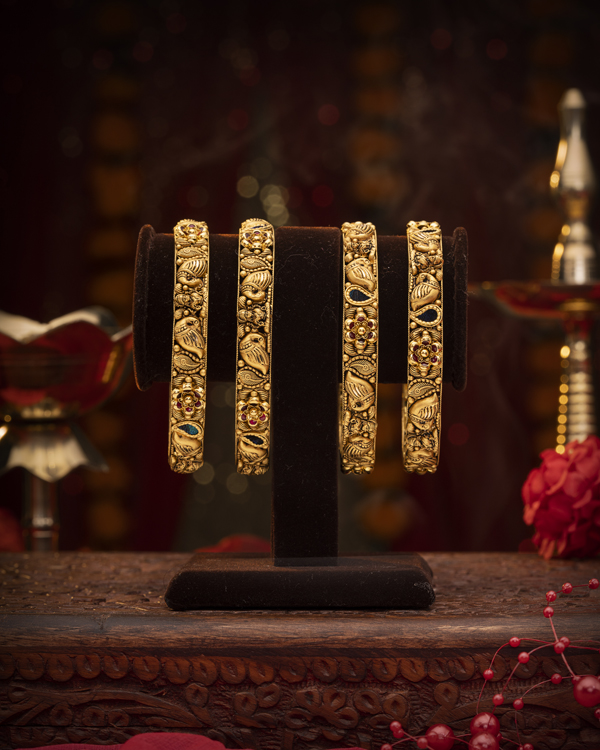 Gold Bangles Collection